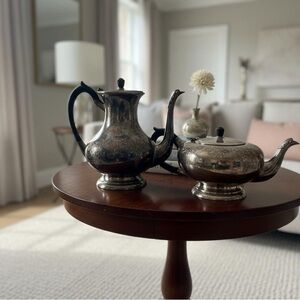 Antique EPBM Silver Plate Tea Pots